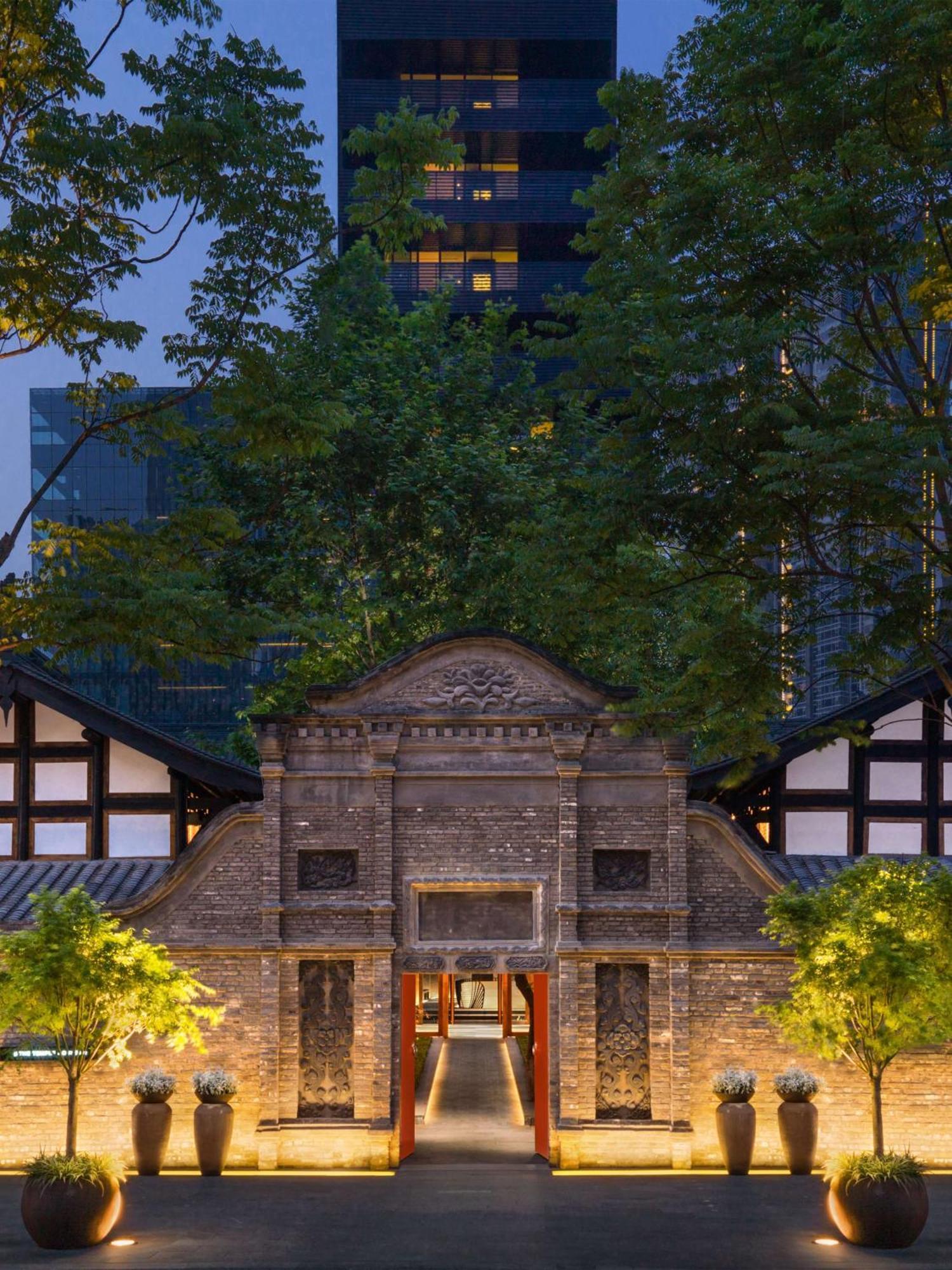 The Temple House Hotel Chengdu Exterior foto
